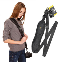 Load image into Gallery viewer, NEW! Portable Shoulder Camera Strap with Storage
