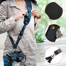 Load image into Gallery viewer, NEW! Portable Shoulder Camera Strap with Storage
