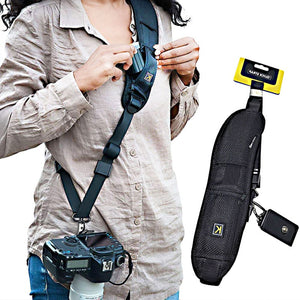 NEW! Portable Shoulder Camera Strap with Storage